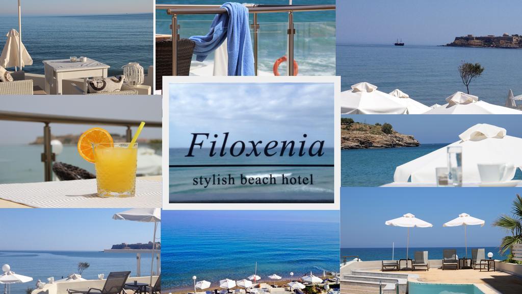 Filoxenia Beach Hotel Rethimno Eksteriør billede